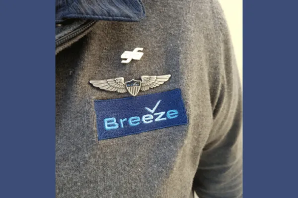 Breeze Uniform with AFA pin