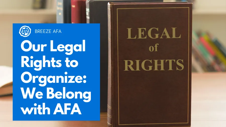 Legal Rights Book with AFA Logo