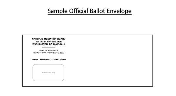 Ballot Envelope